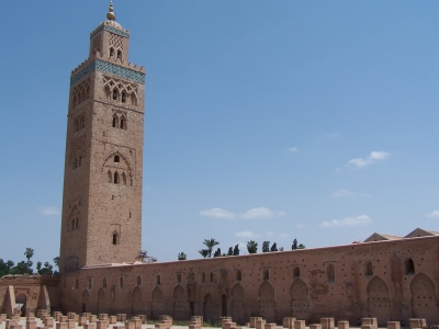 Moschee am Djemaa-Platz Marrakesch