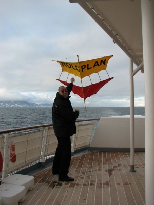 Aufstieg an Bord der MS Bremen