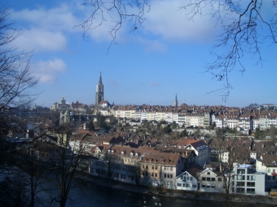Berner Altstadt mit Matte, Münster und Bundeshaus