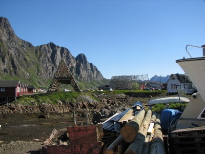 Fischerdorf auf den Lofoten