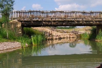 Holzbrücke in ZOOM-GE