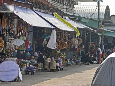 Straßenverkauf in Nong Khai, Thailand