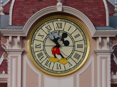 Mickey Maus Uhr - Disneyland Hotel Paris