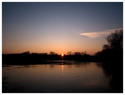 Fulda Sonnenuntergang