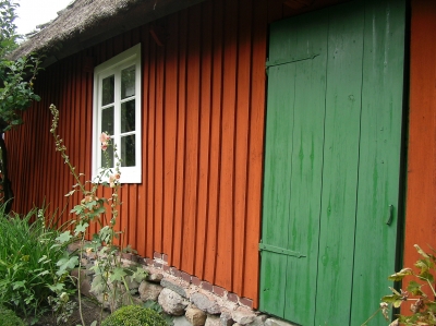 rotes schwedisches Haus