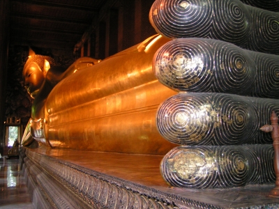 Reclining Buddha @ Wat Pho in Bangkok