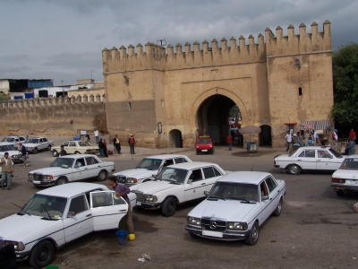 Mercedes in Fes/Marokko