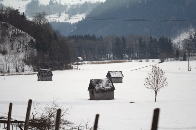 Und überall sind diese wunderschönen Stromleitungen die unsere Heimat zieren...