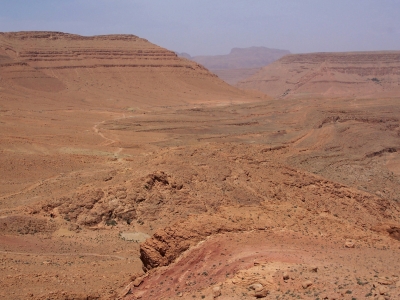 Wüste in Süd-Marokko