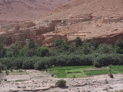 Oasendorf in Marokko