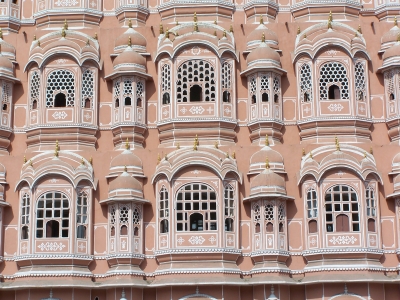 Jaipur (Indien): Palast der Winde