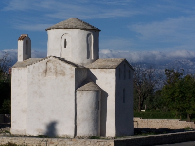 Nin/Zadar: Heiligkreuz-Kirche (11. Jhdt)