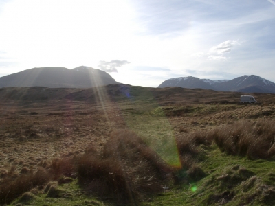 Glen Coe in den Abendstunden