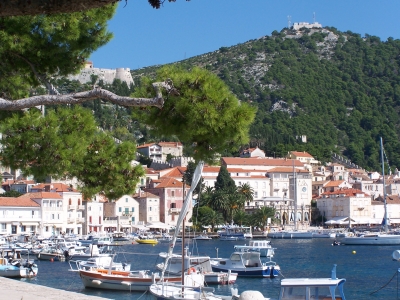 Blick auf Hvar