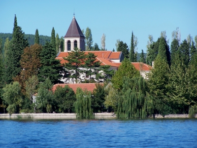 Franziskanerkloster Visovac Kroatien