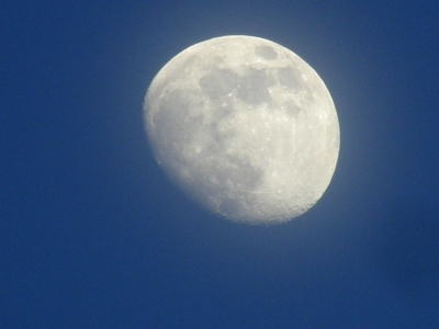 Mond in Blau