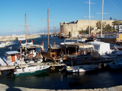 Hafen von kyrenia Nordzypern