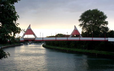 Kanalbrücke in Dorsten