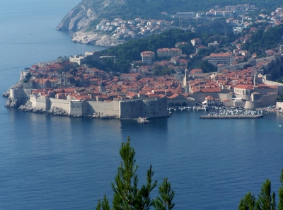 Blick auf die Altstadt von Dubrovnik