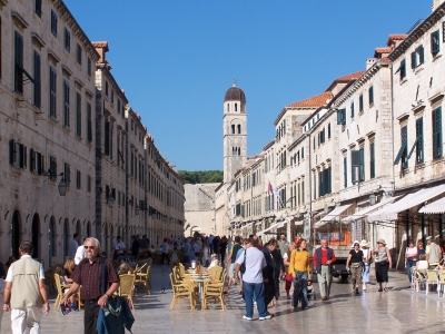 In der Altstadt von Dubrovnik