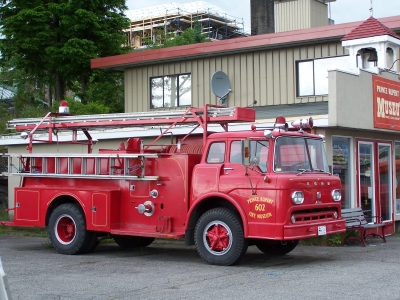 alte kanadische Feuerwehr