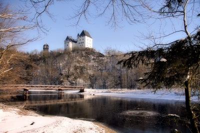 Januartag am Schloss Burgk