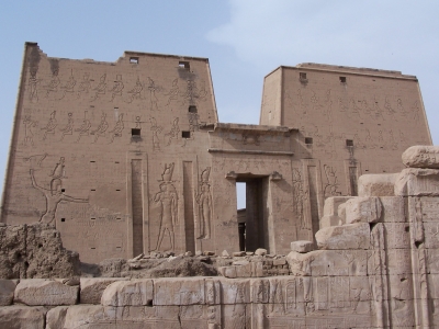 Tempel von Edfu/Ägypten