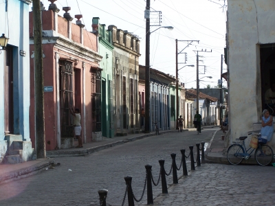 Straße aus der Kolonialzeit (Camagüey Kuba)