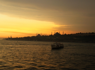 Abendstimmung Istanbul