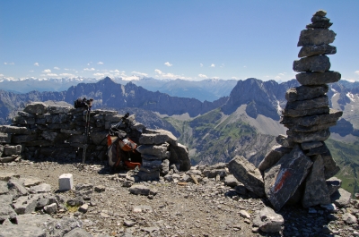 Ausblick vom Sonnjoch im Karwendel