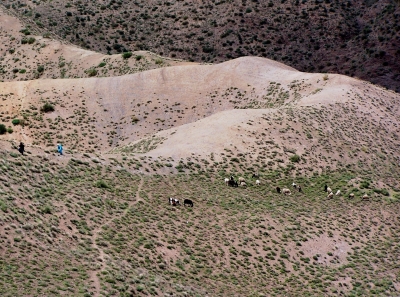 Nomaden im Atlasgebirge (Marokko)
