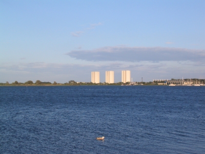 Hochhäuser an  der Ostsee