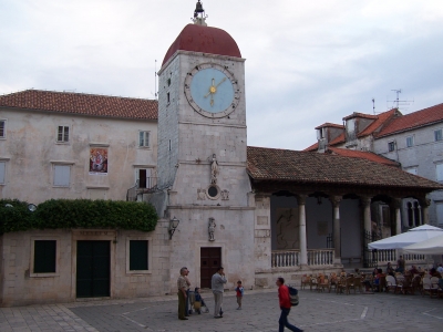 Trogir (Kroatien): Marktplatz