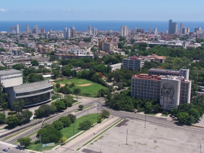 Havanna: Blick über den Platz der Revolution