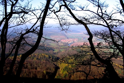 Blick vom Heldrastein