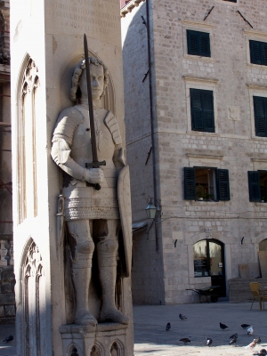 Dubrovnik: Rolandstatue