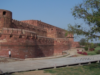 Rotes Fort in Agra (Indien) 1556