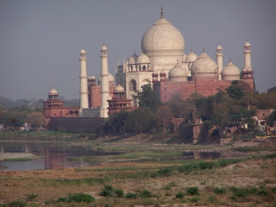 Rotes Fort: Blick auf das Taj Mahal (Agra)