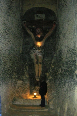 in einer Grotte - in Belgien