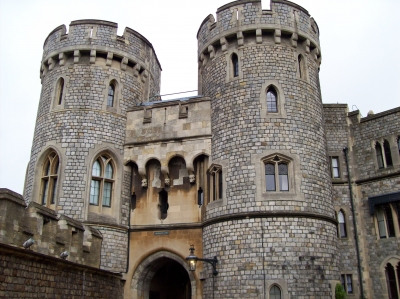 Windsor Castle im Dezember