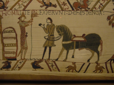 Teppich von Bayeux (Frankreich 11. Jh)