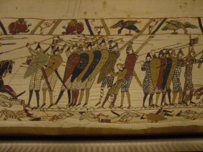 Teppich von Bayeux (Frankreich 11. Jh)