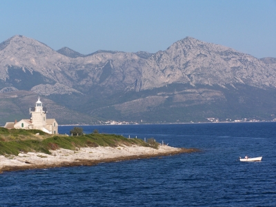 Leuchtturm auf der Insel Hvar (Kroatien)