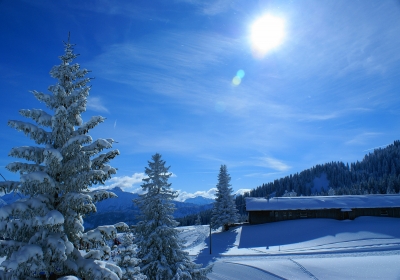 Winter, Schnee, Berge