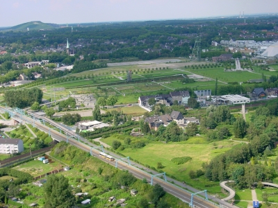 Oberhausen: Blick vom Gasometer (Centro)