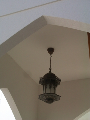 Lampe in Muskat