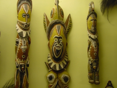 Masken aus Papua-Neuguinea
