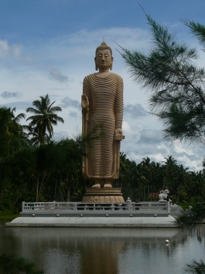 Statue auf Sri Lanka