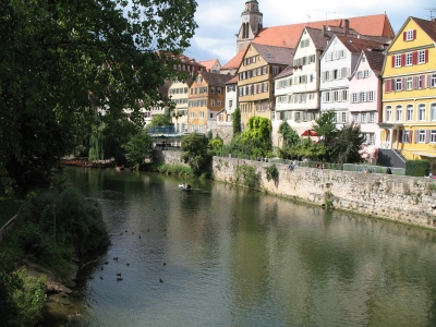 Neckar in Tübingen