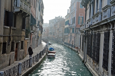 Venedig : im "Stadtsechstel" (Sestiere) di Santa Croce